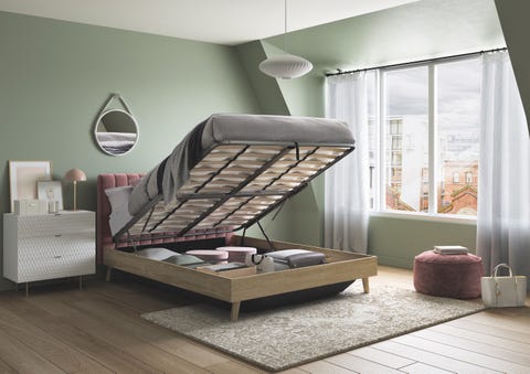 maisy ottoman bed frame, house beautiful collection at dreams