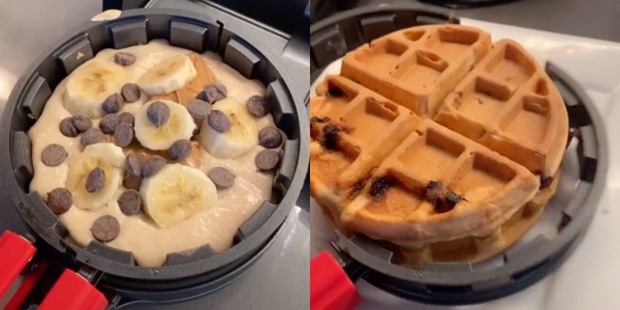 Tiktok Loves This Stuffed Waffle Maker That S Currently On Sale