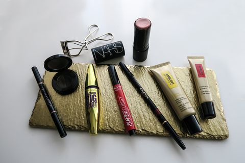 Beauty, Cosmetics, Mascara, Eye liner, Material property, Lipstick, Lip gloss, 