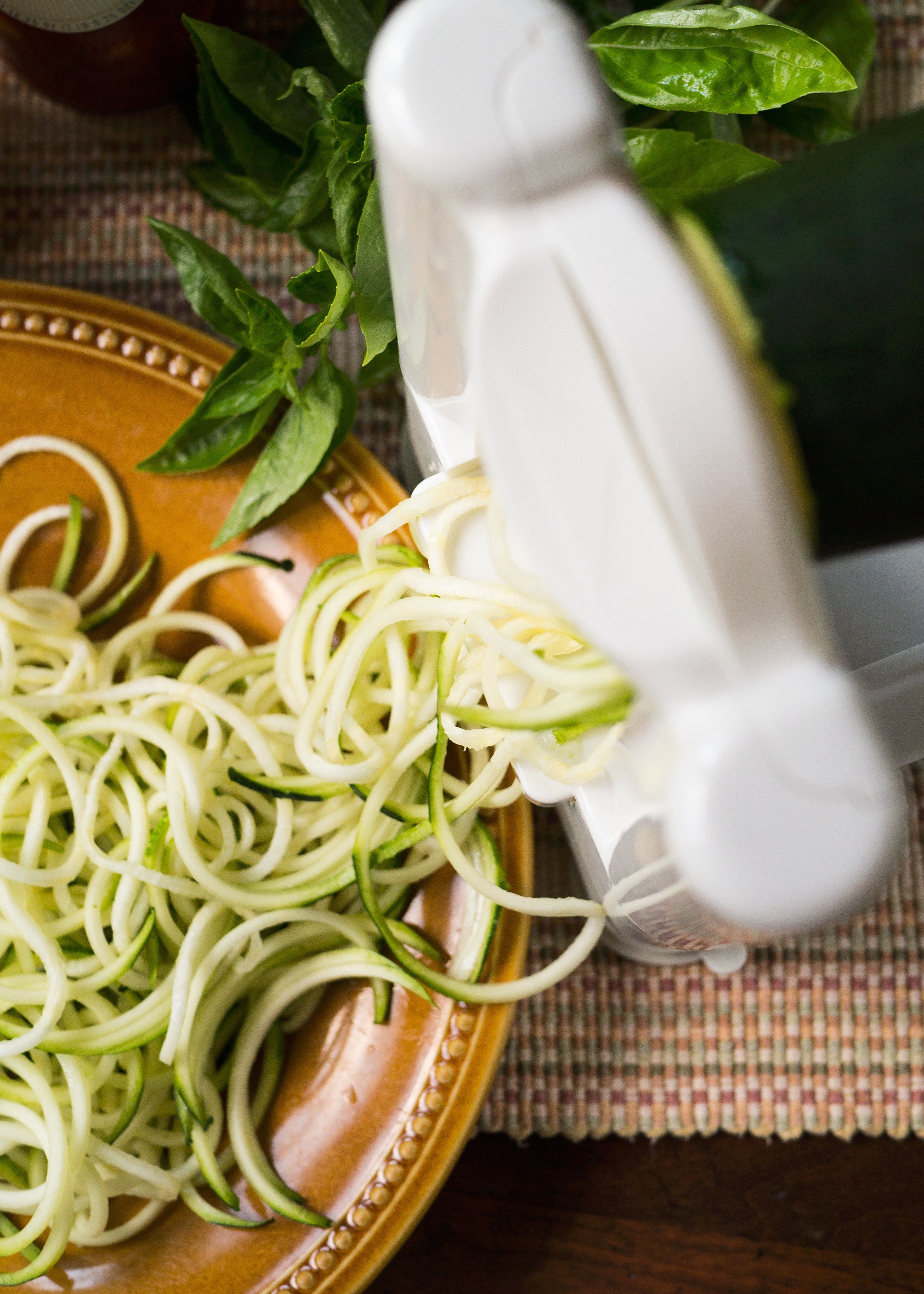 recipes using spiral vegetable slicer