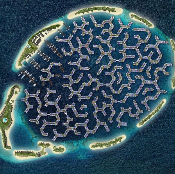 The World's First True Floating Island City Could Reimagine Survival