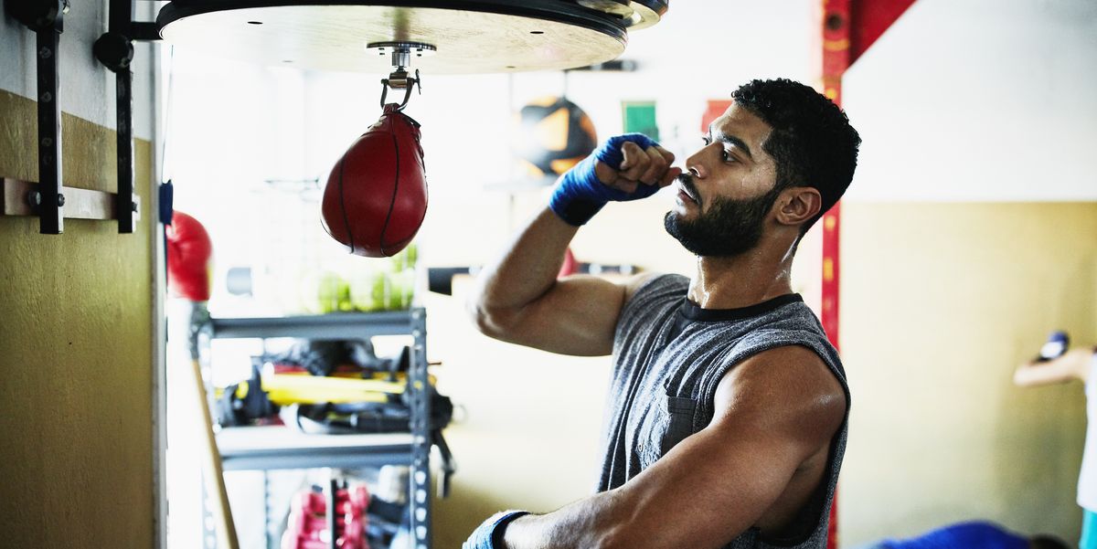 Everlast Punching BAG Kit Gloves Hand Wraps Training MMA BOXING SET 100 LB Pound 