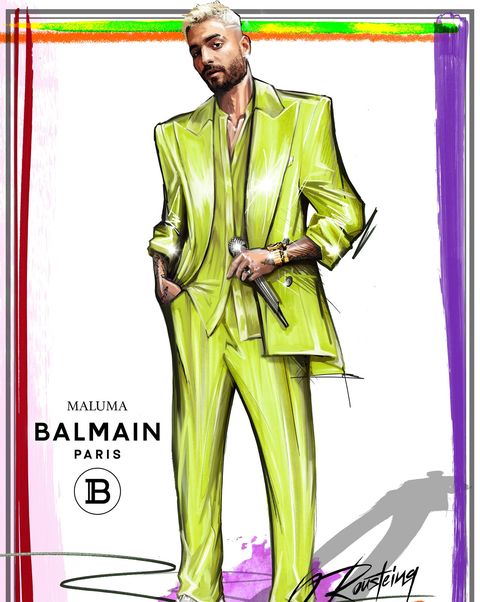 kølig silke latin Balmain and Maluma Drop a Miami-Inspired Capsule Collection – CR Fashion  Book