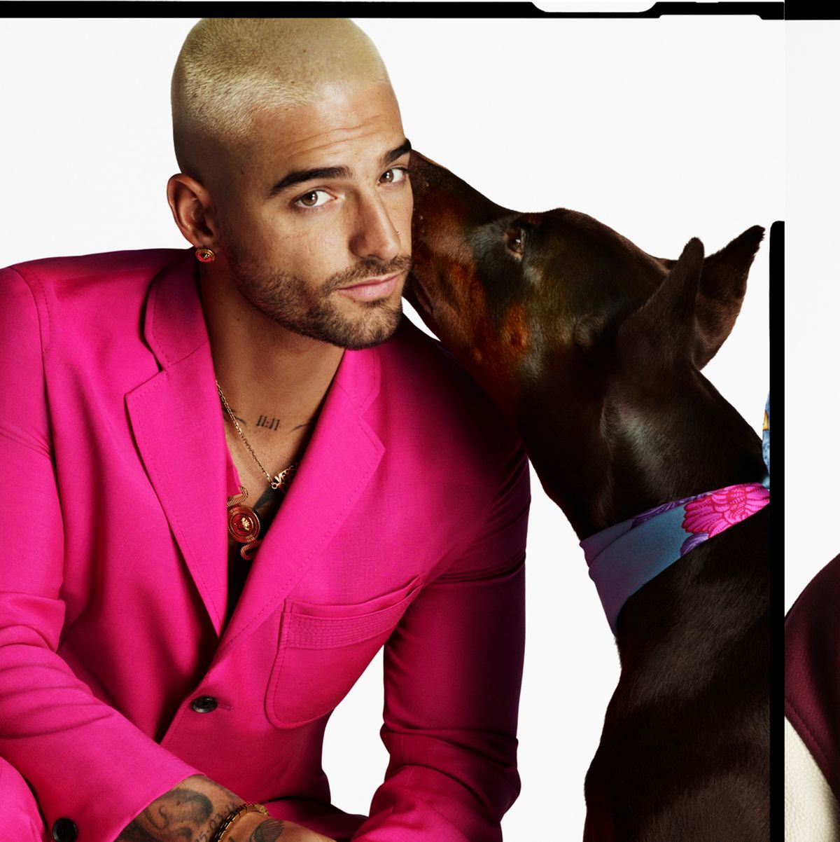 Maluma se convierte en la nueva imagen de Versace