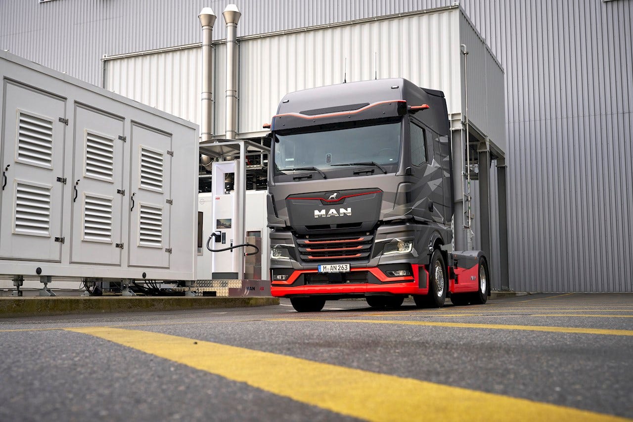 Megawatt Charging Is on the Way for Heavy Trucks