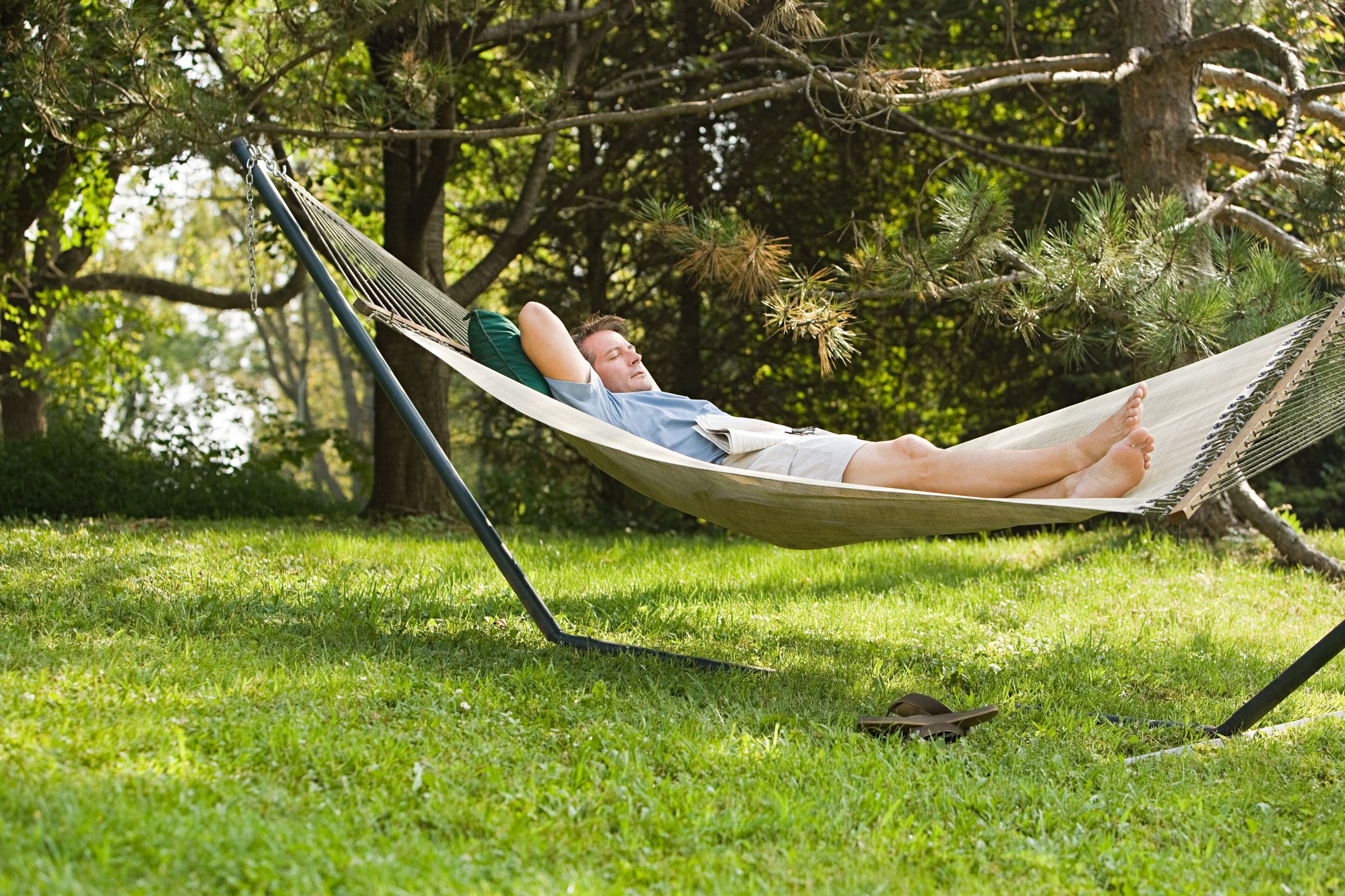 front porch hammock