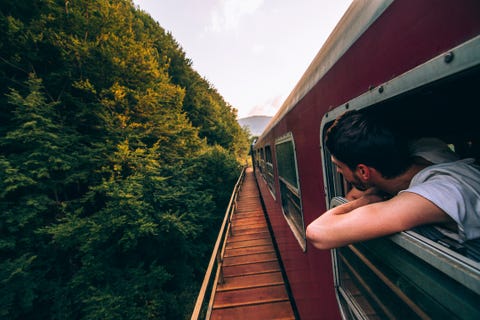 Man In Train Man In Train