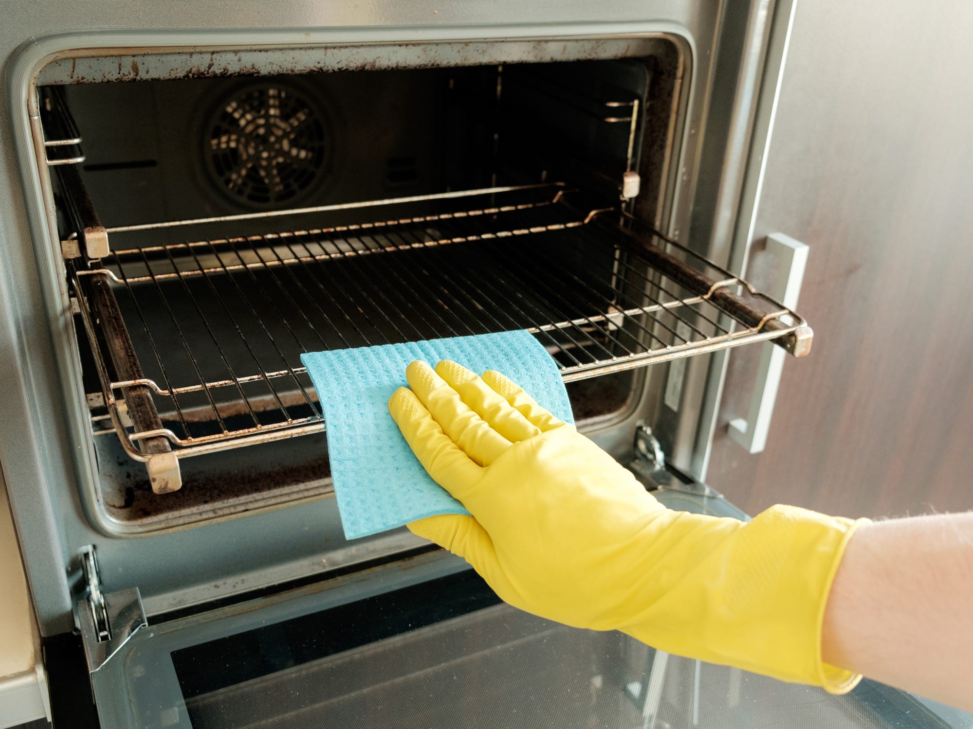 The Absolute Best Way To Clean An Oven