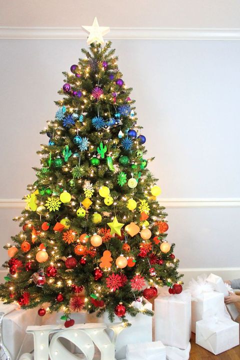 pausa extinción impuesto Cómo decorar un árbol de Navidad: 105 ideas originales