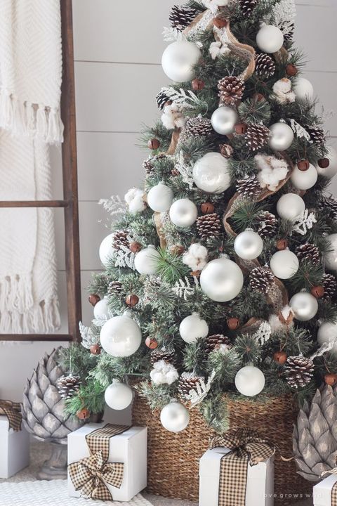 Cómo decorar un árbol de Navidad: 105 ideas originales