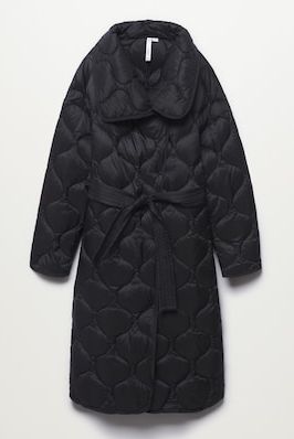 mango quilted jacket