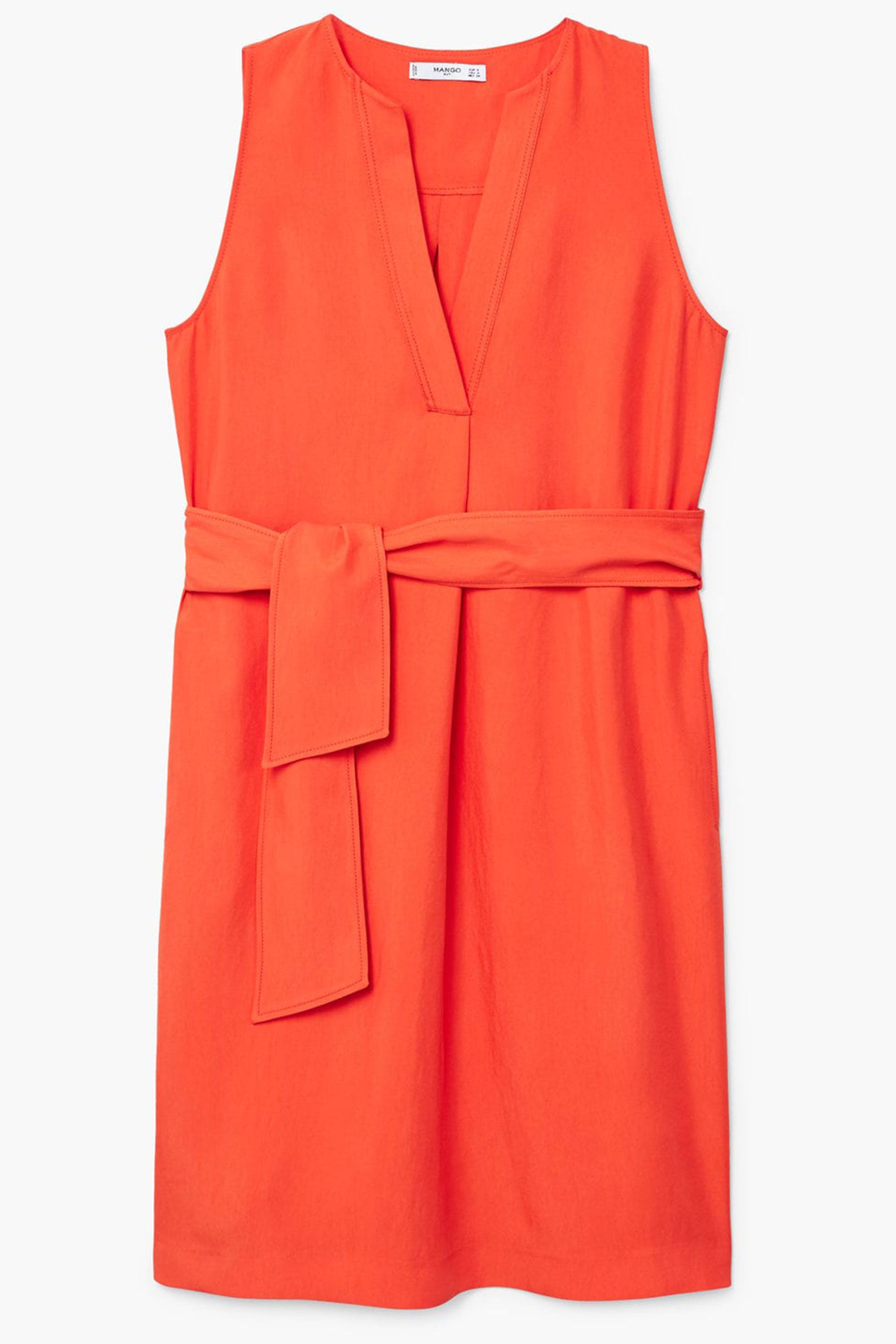 orange colour ka gown