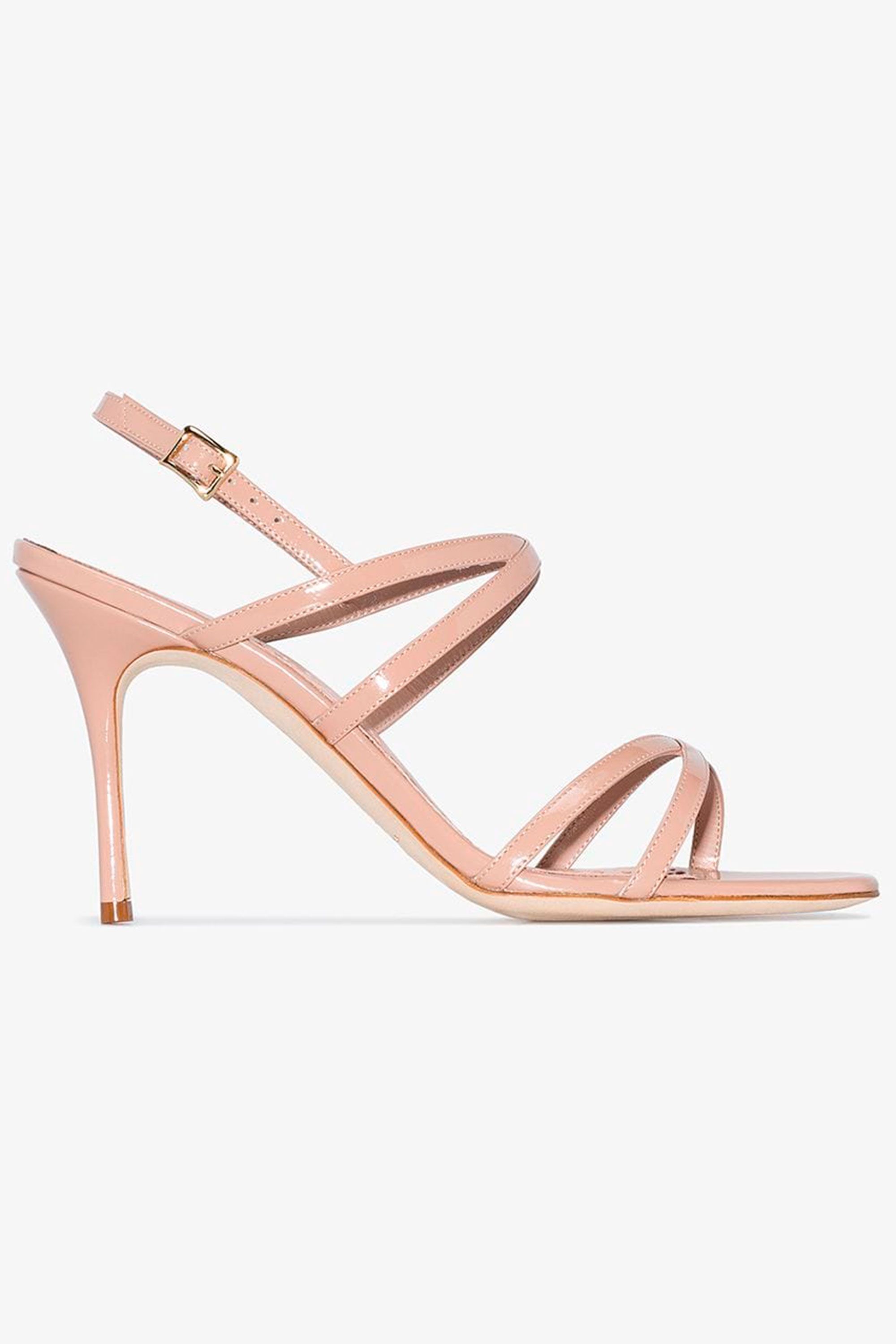 barely there sandals low heel