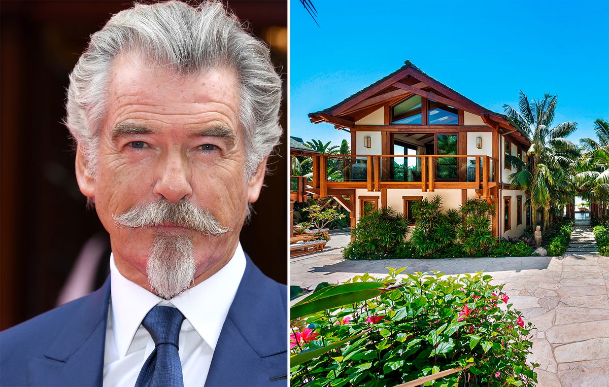 Pierce Brosnan presume de mansión en la playa de Malibú