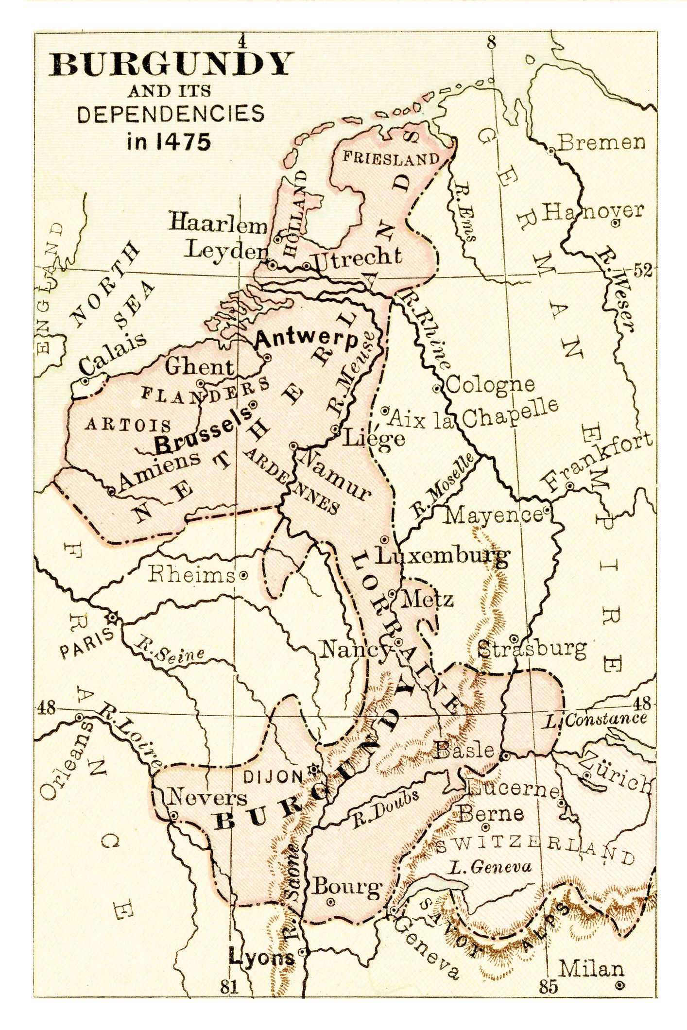 Bordeaux Left Bank Vintage Chart