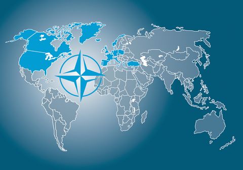 mappa della Nato