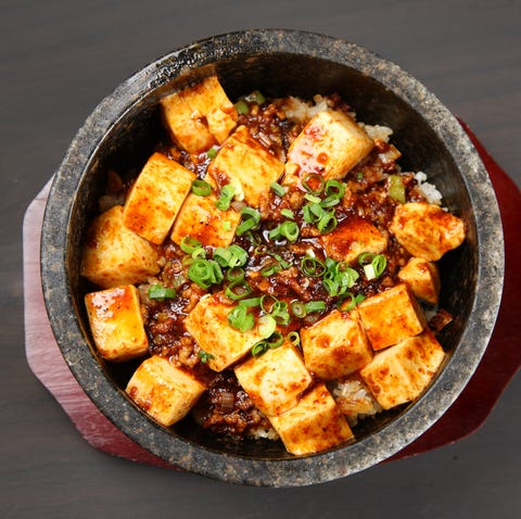 mapo tofu bowl mapo tofu bowl