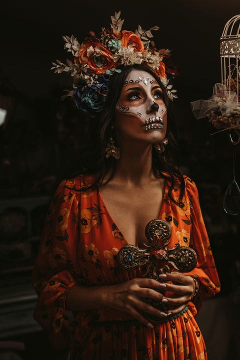 Maquillaje para Halloween de Catrina, paso a paso Maquillaje para Halloween de Catrina, paso a paso