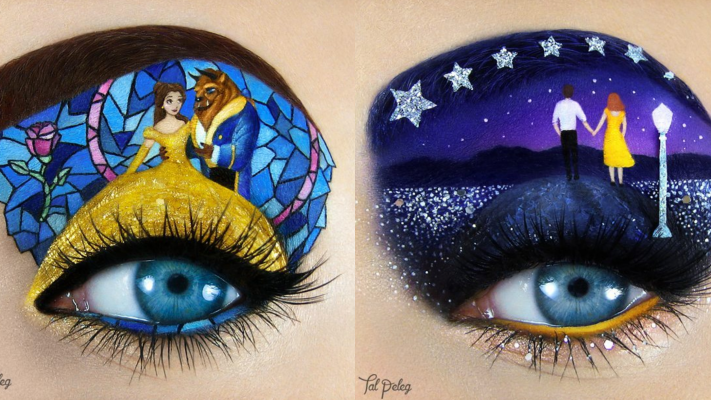 Maquillaje artístico - Esta maquilladora recrea las mejores escenas de películas en sus ojos Maquillaje artístico - Esta maquilladora recrea las mejores escenas de películas en sus ojos