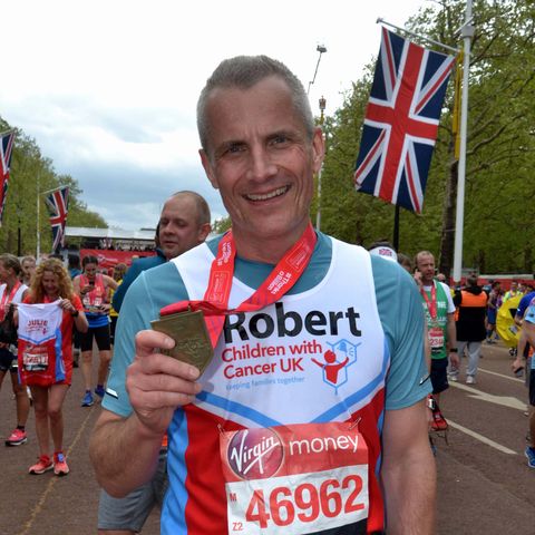 this doctor saved a mans life London Marathon