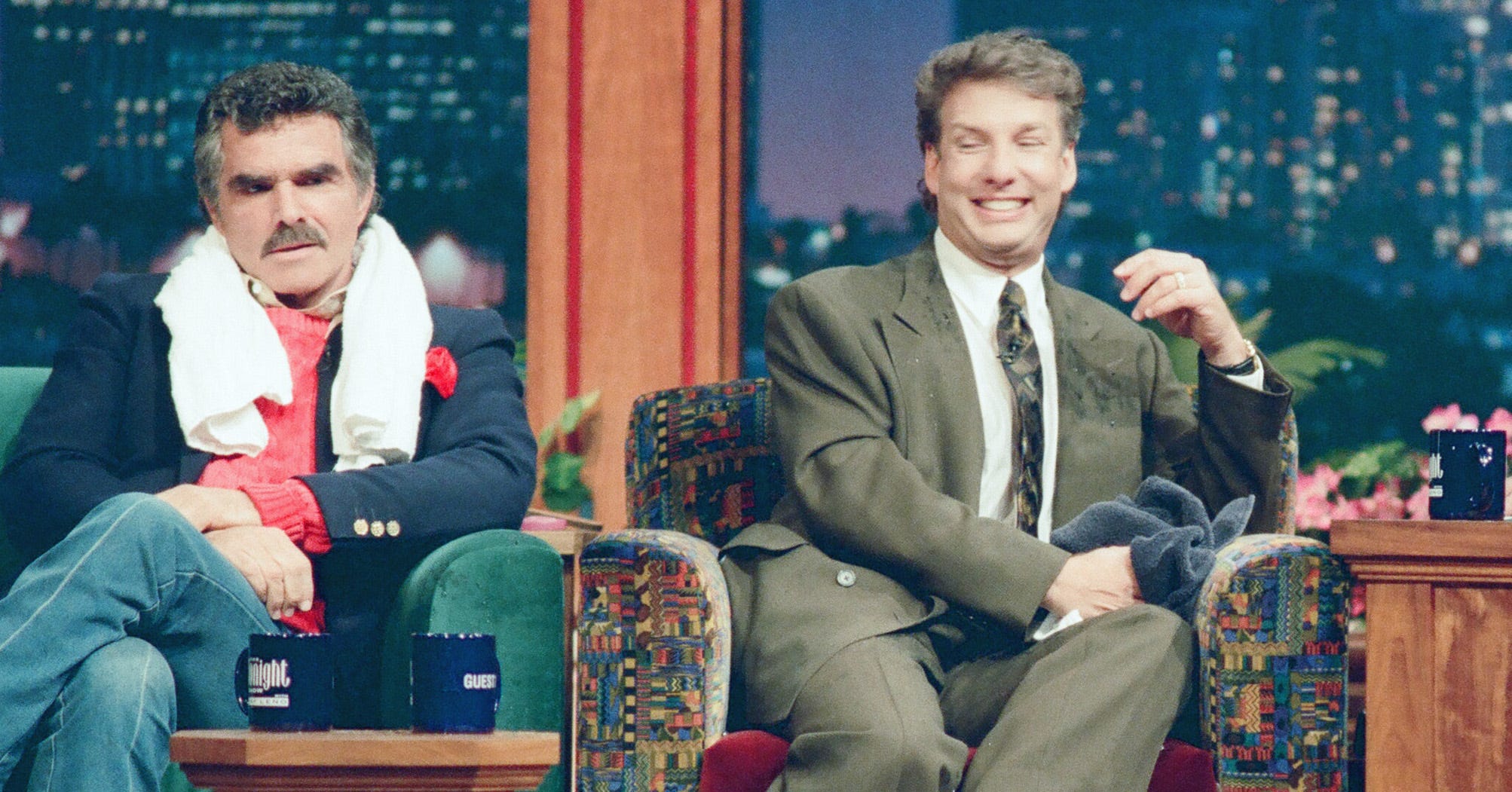 Remembering the Time Burt Reynolds and Marc Summers Got in a Fight on Jay Leno's 'Tonight Show'