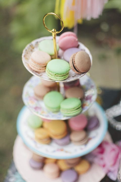 60th Birthday Macaron Tower