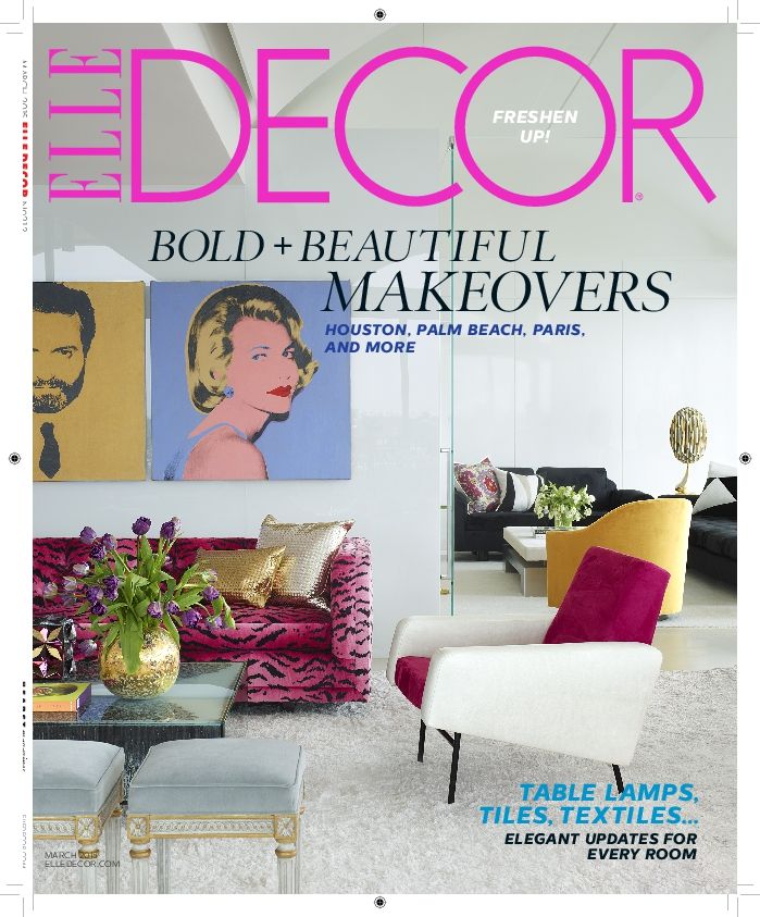 Elle Decor Magazine Cover 2020 Nacionefimera
