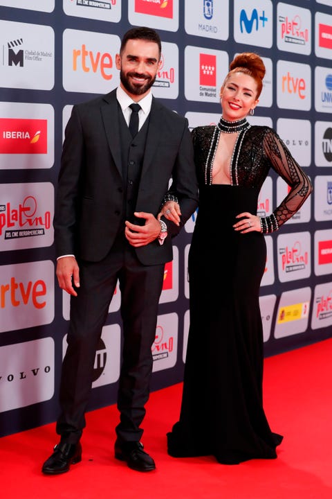 alfombra roja de los premios platino 2021