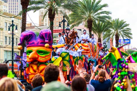 what is mardi gras traditions in america