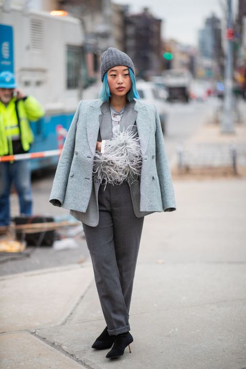 Street Style - New York Fashion Week February 2019 - Day 5