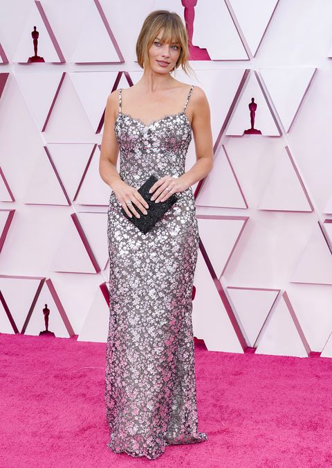 margot robbie at 93rd annual academy awards arrivals