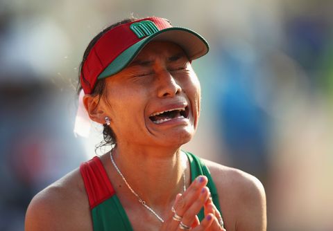 La subcampeona olímpica de marcha mexicana Guadalupe González