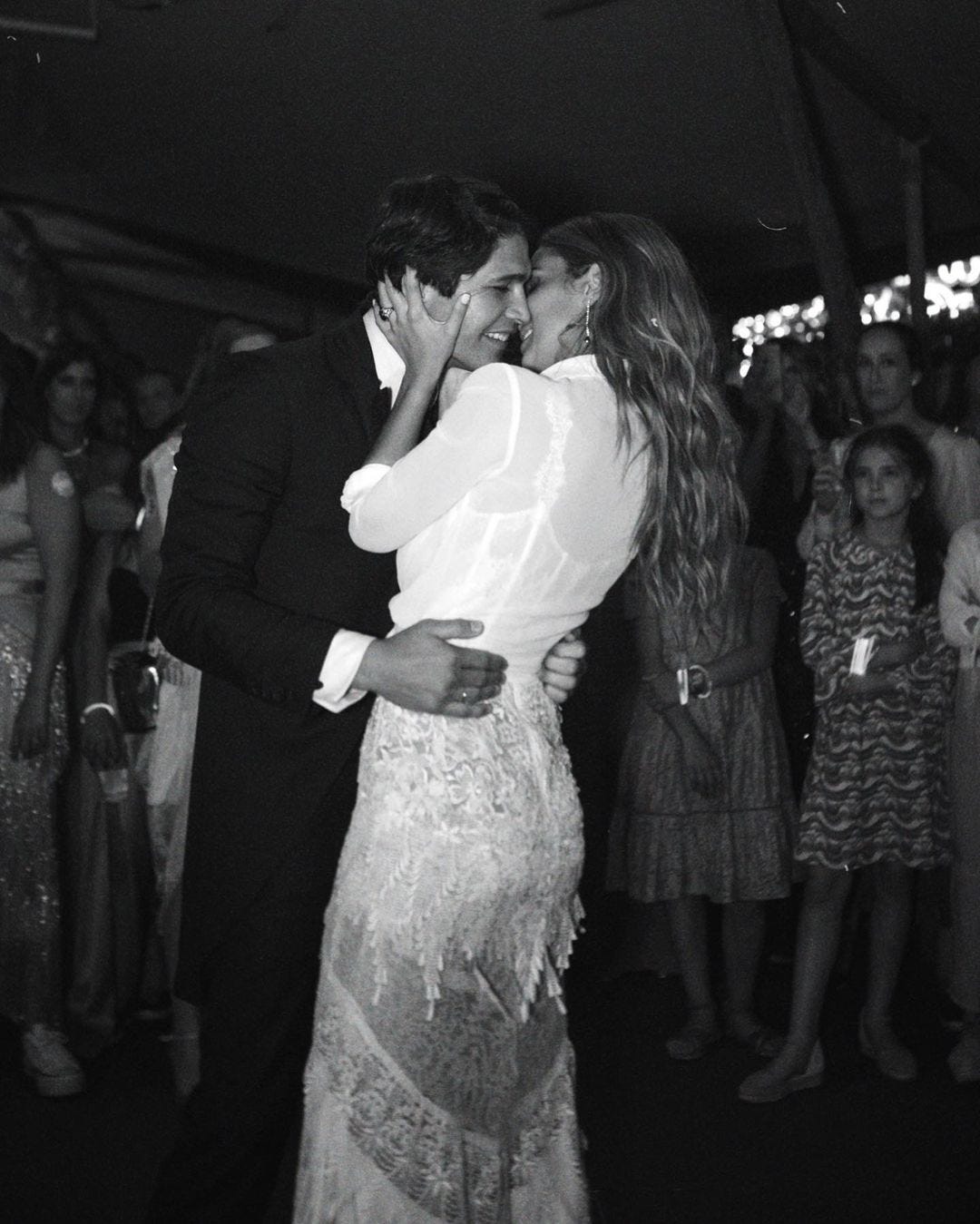 the unpublished photos of her wedding with Pablo Castellano