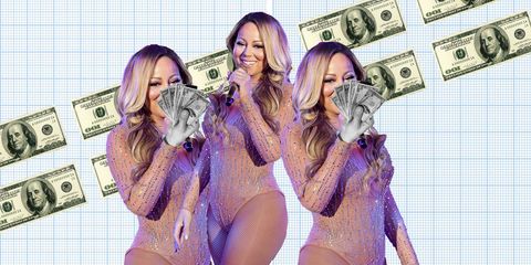 Mariah Carey, geld