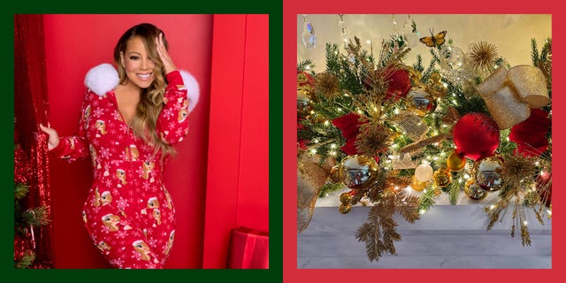 décor de sapin de noël mariah carey