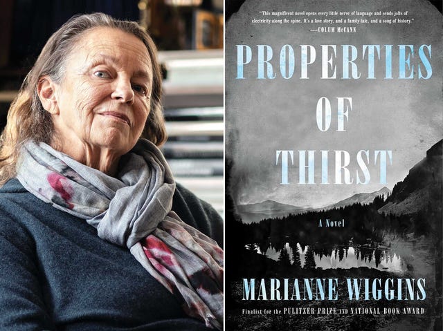 marianne wiggins, properties of thirst