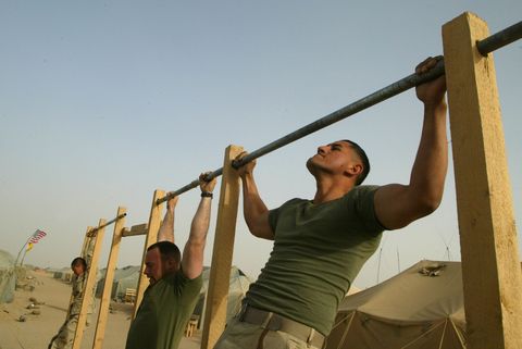 U.S. Marines Train In Kuwait