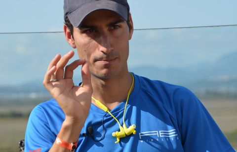 Mario Mola, JVC, AE series sport headphones