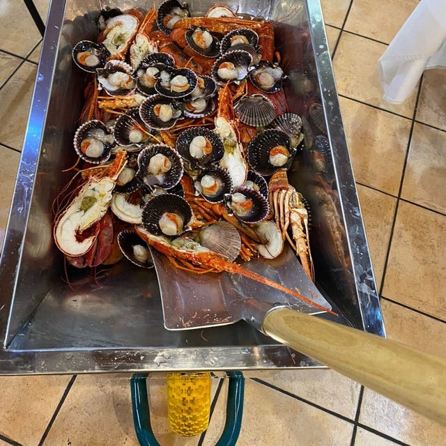 Mariscos a lo bestia', el restaurante murciano viral