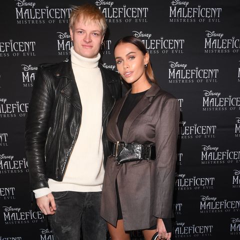 Marius Borg y novia "Maleficent 2" Disney Premiere In Oslo