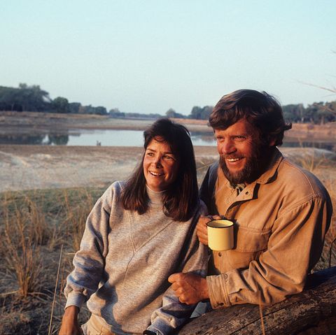 Mark and Delia Owens in Zambia