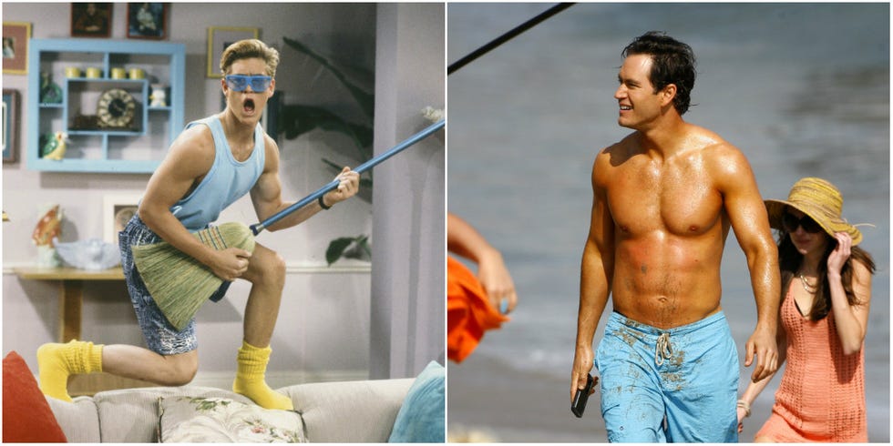 Mark-Paul Gosselaar Zack Morris Shirtless.