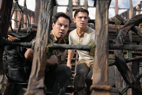 Mark Wahlberg, Tom Holland, Uncharted mark wahlberg, tom holland, uncharted