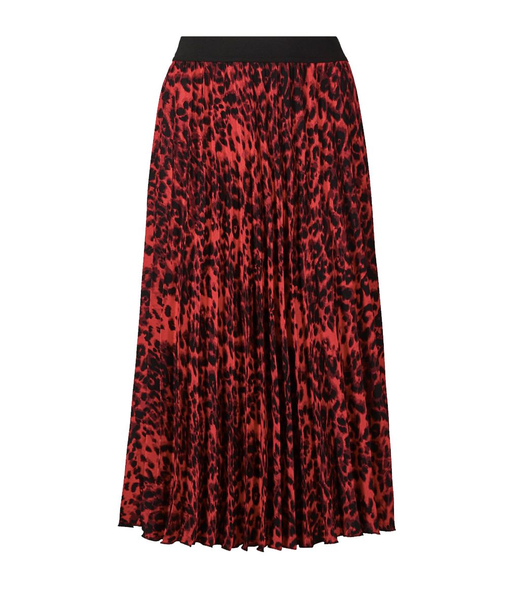 Leopard Print Pleated Skirt | lupon.gov.ph