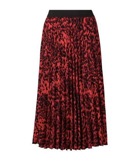 Marks & Spencer has just released a new animal print midi skirt
