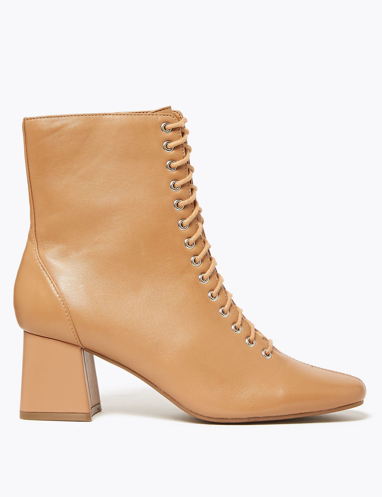 heeled lace up boots uk