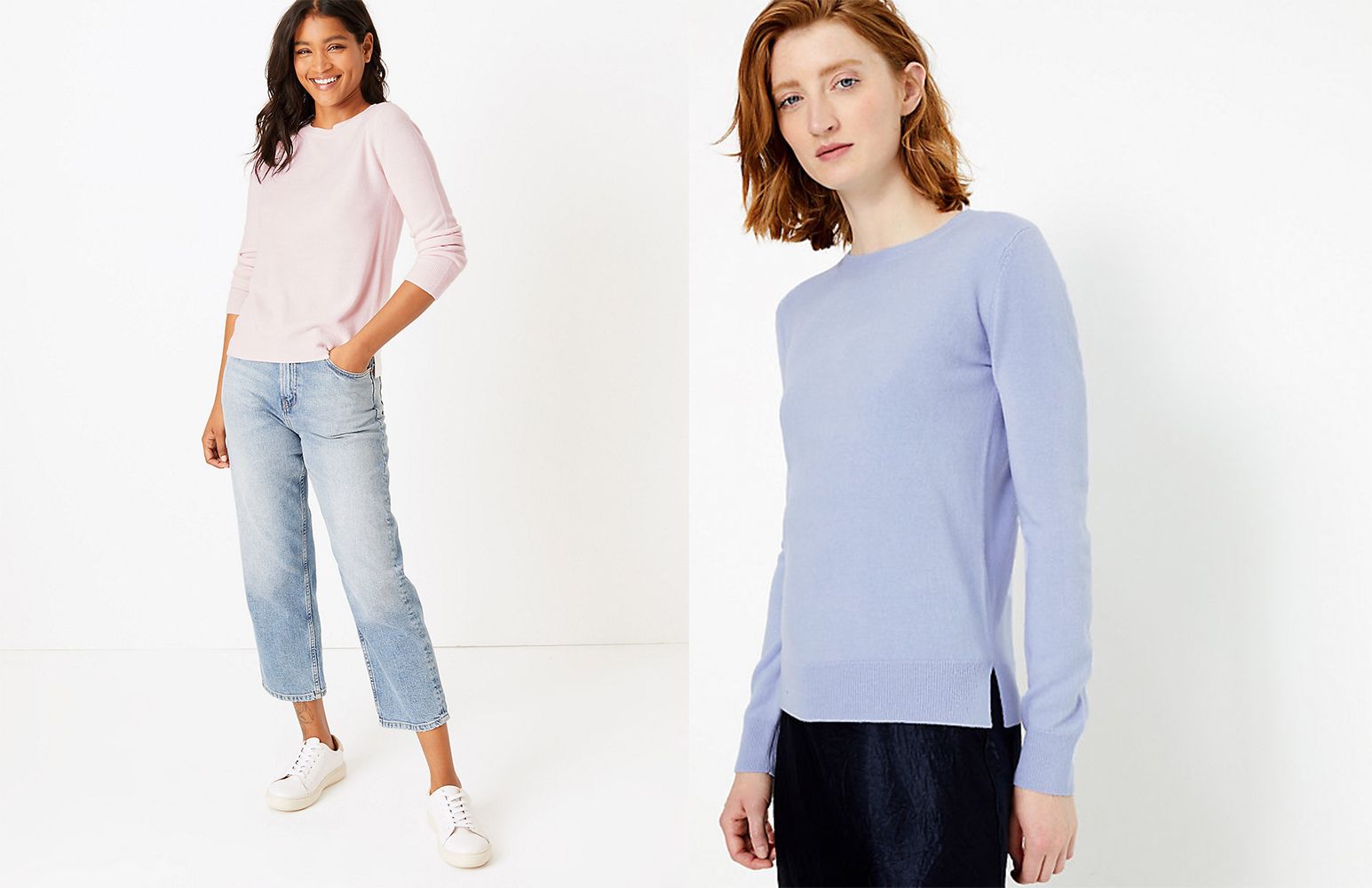 m&s womens cashmilon jumpers