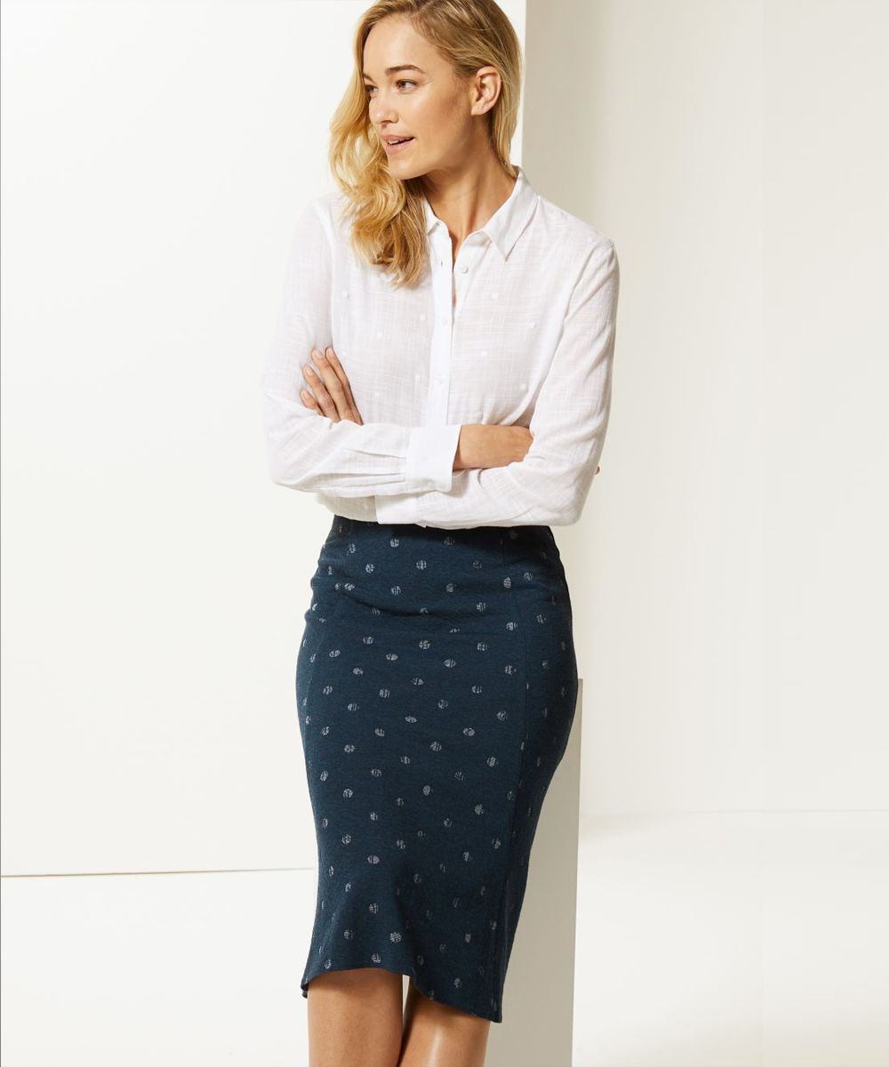 ladies skirts marks and spencer