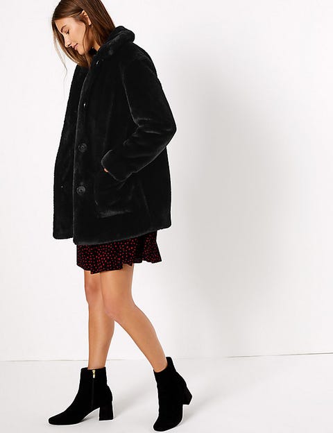 marks and spencer maxi coat