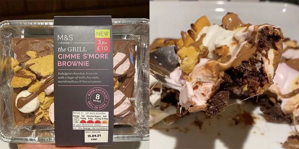 Marks And Spencer S S Mores Brownie Dessert Is So Delicious